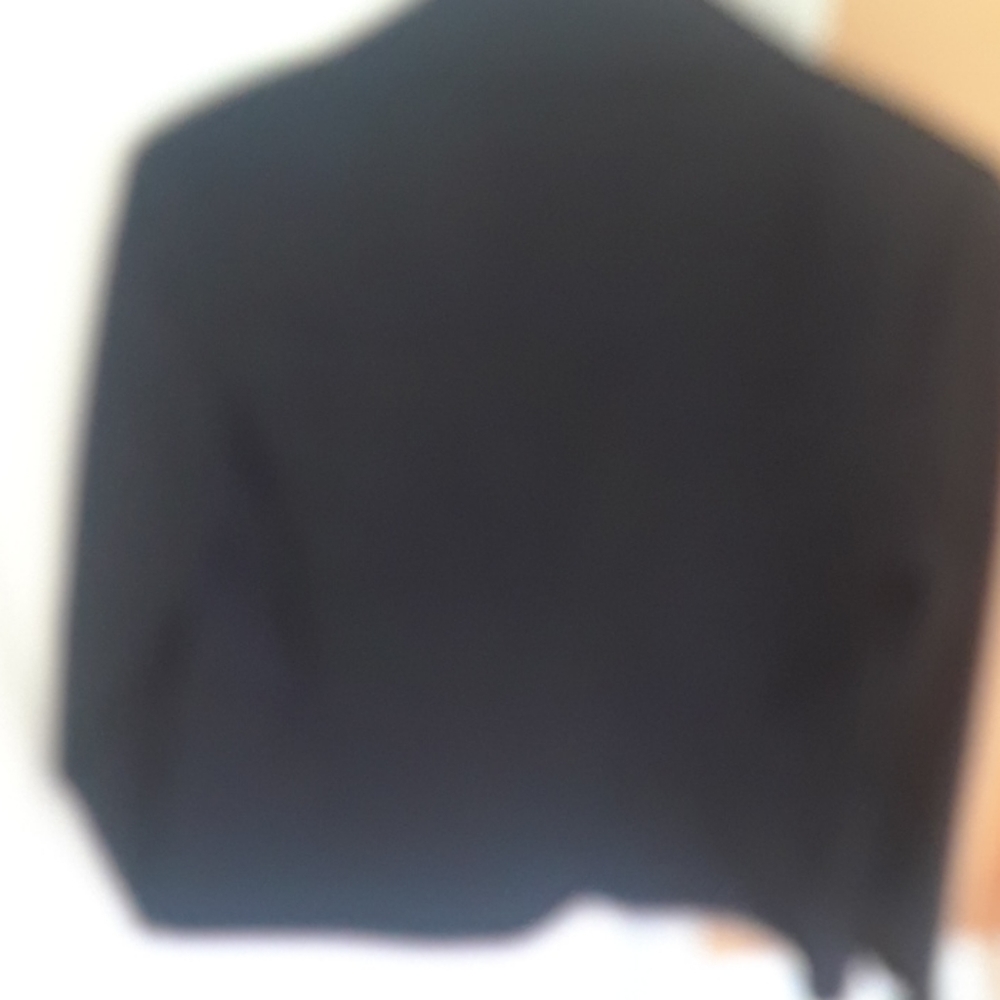 Theory Linen Blend Button Down Blazer - image 3